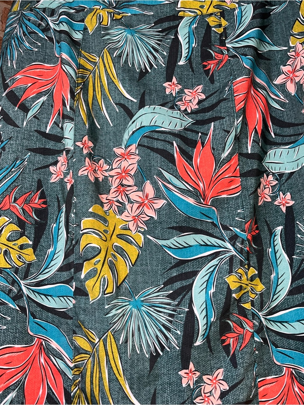 RipSkirt Hawaii Paia Maui Tropical Wrap Skirt Medium Resort Cruise travel - Picture 9 of 9
